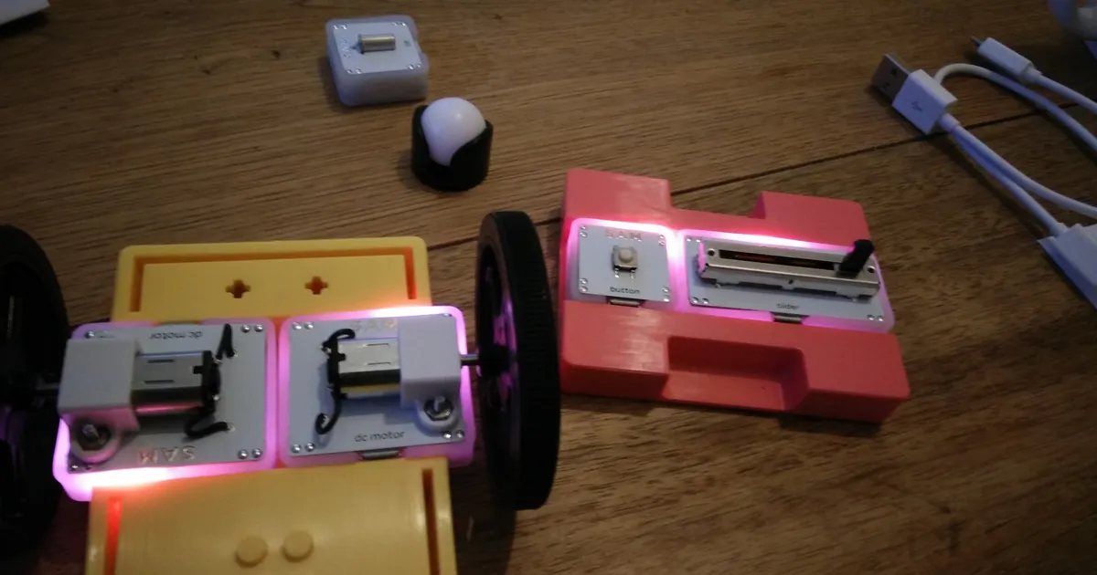 Build and program with Sam labs Curious Cars