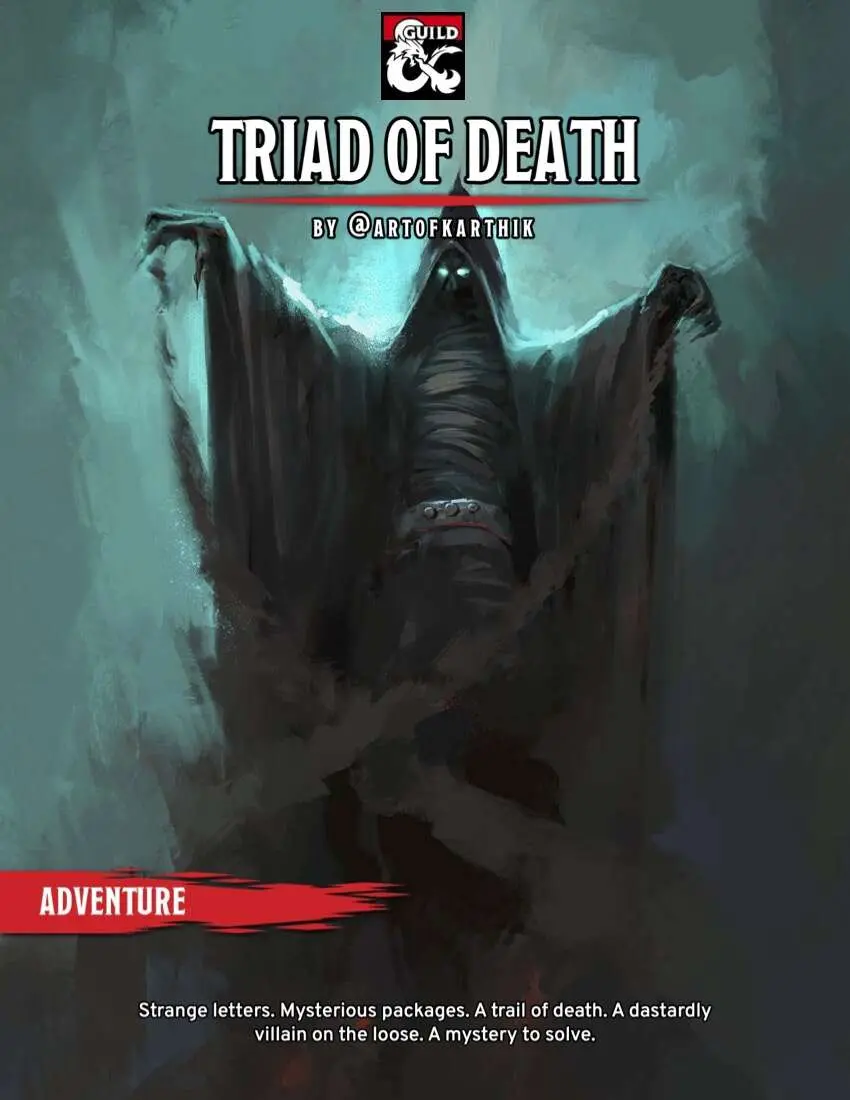 Triad of Death - A Murder Mystery In Waterdeep
