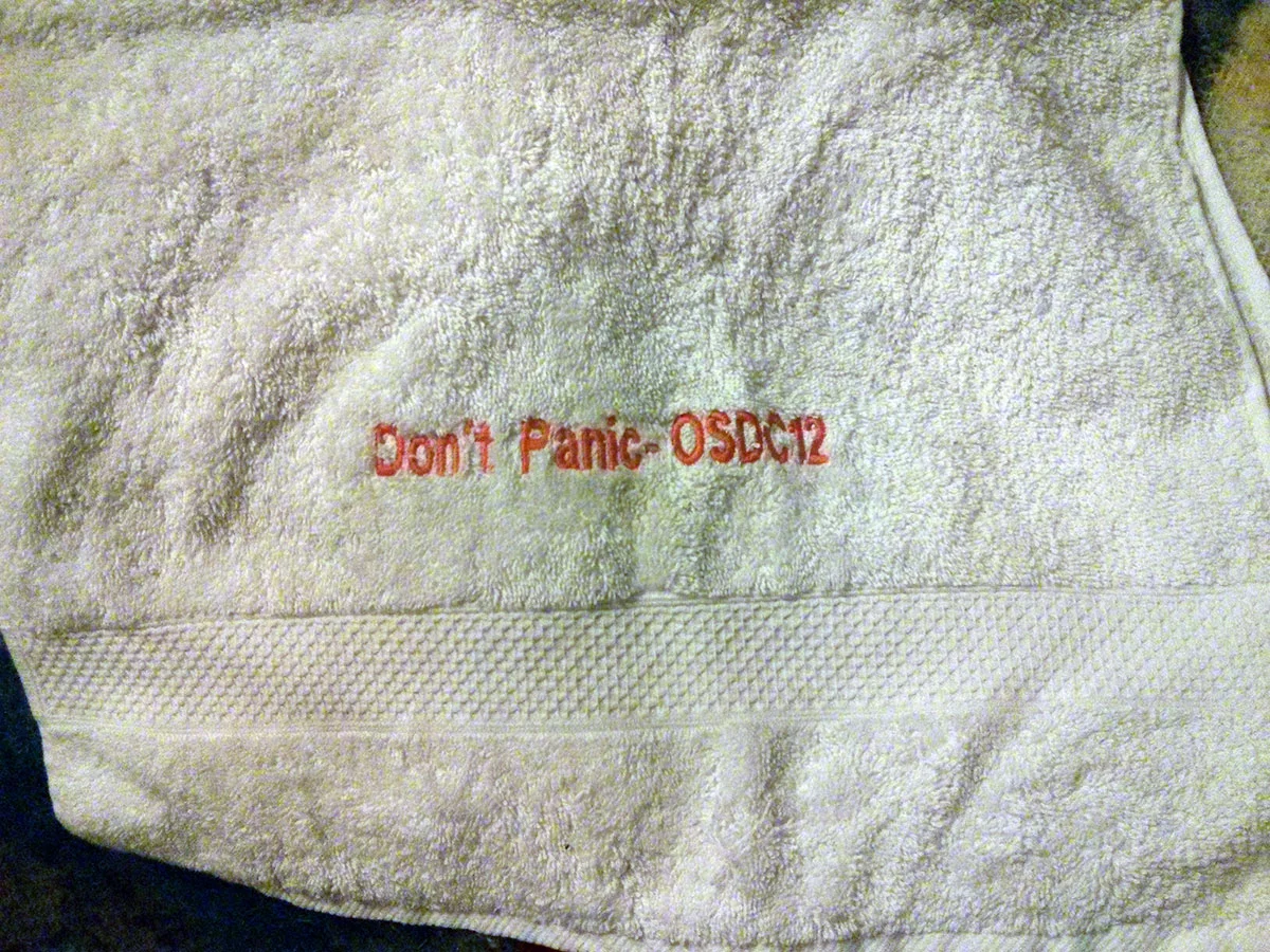 OSDC Towel OSDC Towel