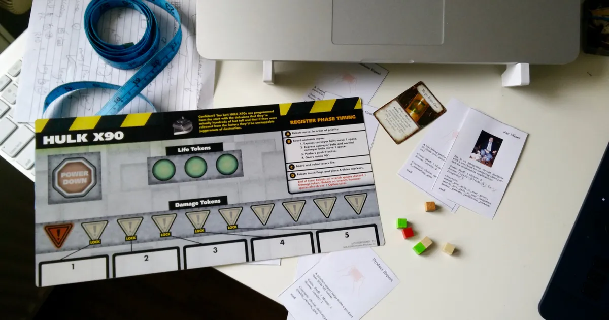 Turning Chip Shop into a Board Game