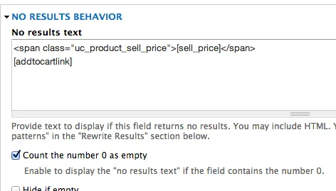 Price on Application with Ubercart 3 and Views