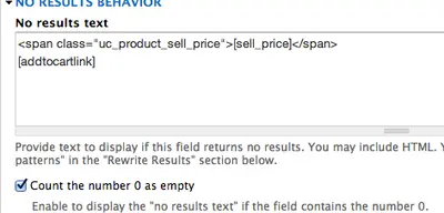 Price on Application with Ubercart 3 and Views